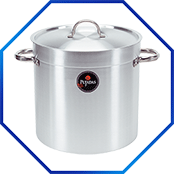 aluminium soeppan hoog