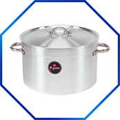 aluminium pan middel hoog 
