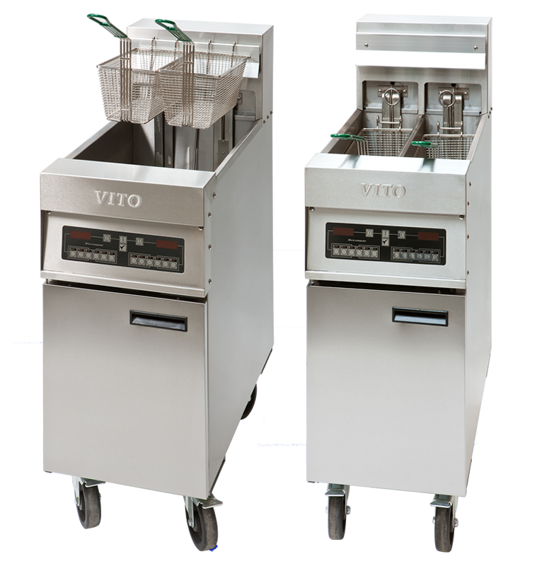 Vermenigvuldiging Analytisch Beven vito electrische friteuse | h18cs